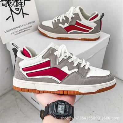 Men's Shoes Autumn and Winter Couple Youth Board Shoes Niche Design Trend Leisure Sports Xiaobai