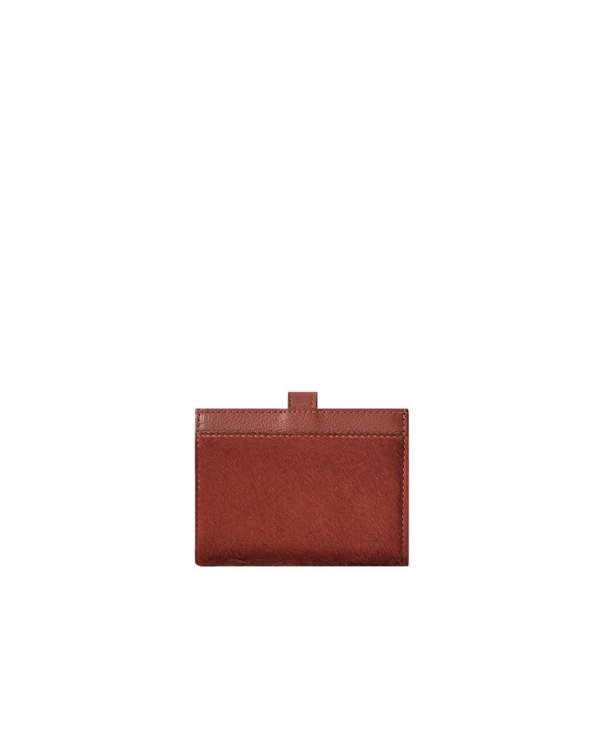 Vunque Magpie Goth Stud Card Wallet Brown