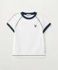Seteo (W) Roton Stitch Ringer Short Sleeve T-Shirt White
