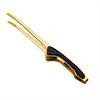 1pc Stainless Steel Barbecue Tongs, Anti-scald and Anti-slip, Bright Korean Food Tongs, Steak Tongs, Buffet Restaurant Tongs