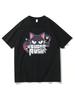 Blue Anime Archive T Shirts Sugar Rush Men_Women Clothing Unisex Streetwear Manga Cosplay Clothes Surfing Beach T-Shirt