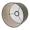 E27 E14 Metal Lamp Shade Metal   Lampshade Art Carved Hollow Lampshade with Shading Lining 25cm Water Grass Leaves