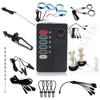 Strongest BDSM Electro Shock Anal Butt Plug Prostate Massage Electric Stimulate Cock Ring Nipple Sucker Urethra Plug SM Sex ToysGood Product