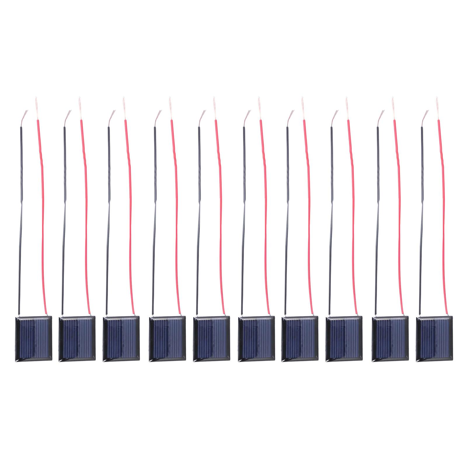 

Солнечная панель 1 В 85 мА с проводом, залитая клеем, пластина, солнечная эпоксидная панель, поликристаллическая плата, модуль солнечной системы, долговечный