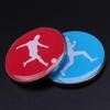 1pc Two Side Referee Judge Toss Coin Soccer Toss Coin Blue/Red Sided Referee Toss Coin For Kids Adults Football Volleyball Sport