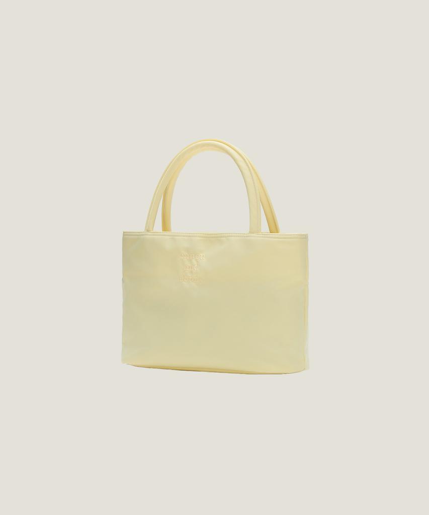 Mucu And Ebony Near Tote Bag _ Lemon