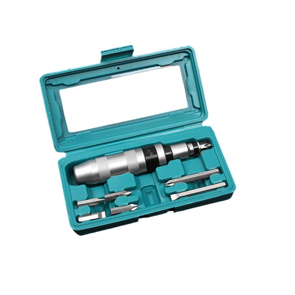 Impact Screwdriver Kit Detachable Head Reversible Direction For Auto Repair And DIY Steel Construction