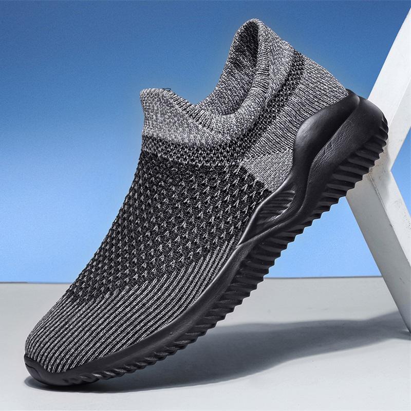 Fast Shipping Sock Shoes For Men Tenis Breathable Male Sneakers Outdoor Casual Loafers Walking Shoe Big Size47