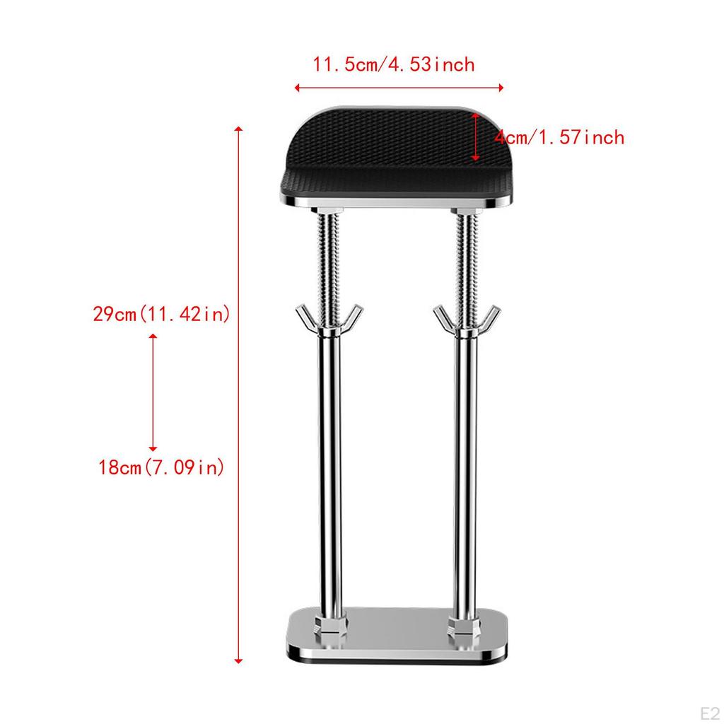 Adjustable Support Rods for Undermount Sink with Shock Absorbing Pad Kitchen And Bathroom