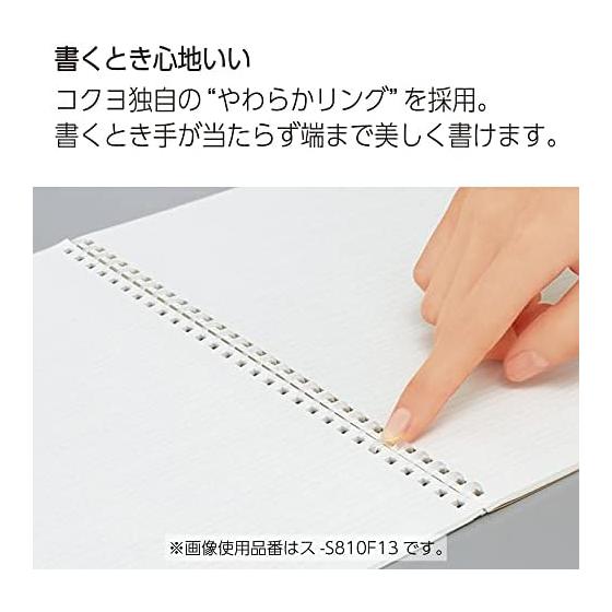 KOKUYO Campus Soft Ring Notebook English Study Book B5 13 Tier Green Set of 2 S-S810F13X2SET