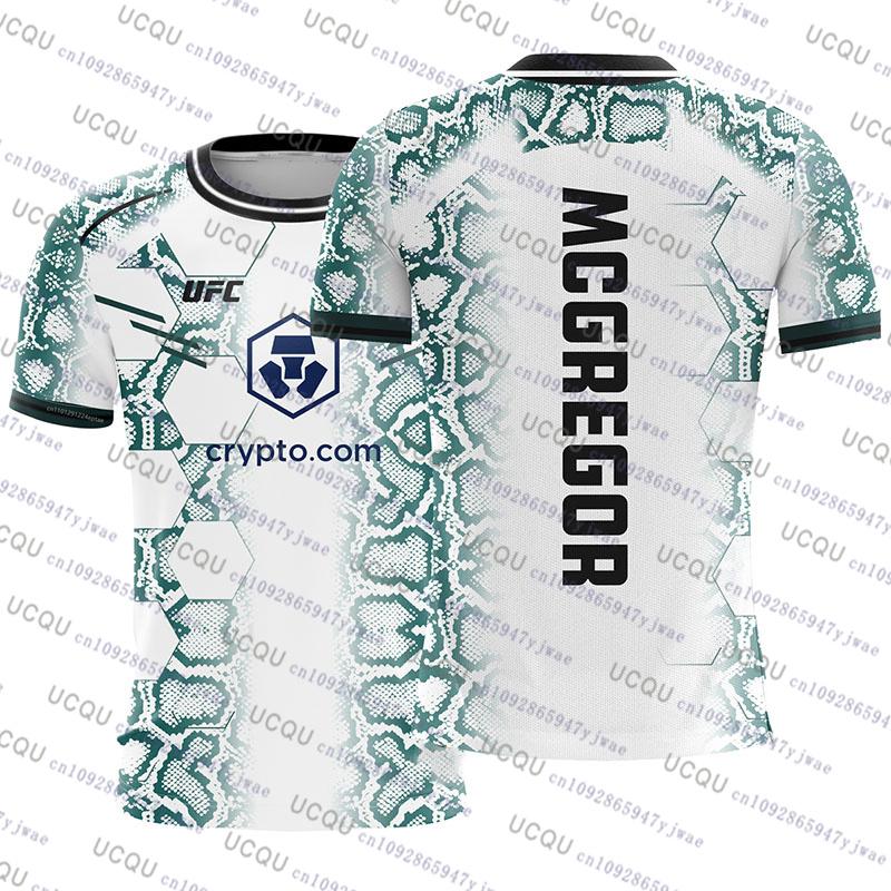 ETST 03 UFC 2025 Nieuwe Mode Conor McGregor Mixed Martial Art T-shirt 3D Print Korte Mouw Vechten Tops Vintage Sportkleding MMA Jersey 6XL
