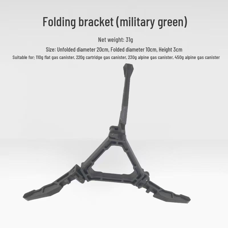Tragbarer Faltkanisterständer: Universelle Stativhalterung für Camping