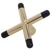 Metal Durable Antislip Billiards Snooker Pool Cue Rest Bridge Head Holder Billiard Accessory(Cross