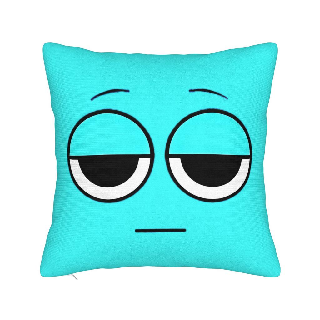 Sprunki Grey Oren Funbot Square Pillow Covers Polyester Home Beats Game Cushion Case Cool Home Decoration Pillowcase