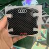 3D Car Door Bowl Door Handle Protective Sticker Rearview Mirror Carbon Fiber Drop Adhesive Sticker For B  Car Accessories