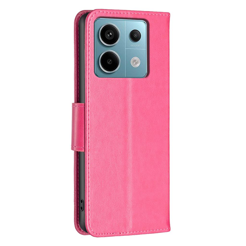 For Xiaomi Redmi Note 13 Pro 5G/Poco X6 5G Case Butterfly Imprinted PU Leather Phone Cover