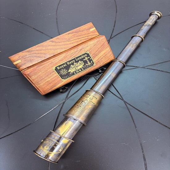 Brass   Nautical Telescope  Maritime  Handmade Collectible Gift for Sailors, Historians And Adventure Lovers