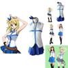 Exquisites Fairy Tail Lucy Heartfilia Cosplay Kleidung Uniform Kostüm Set Für Partys
