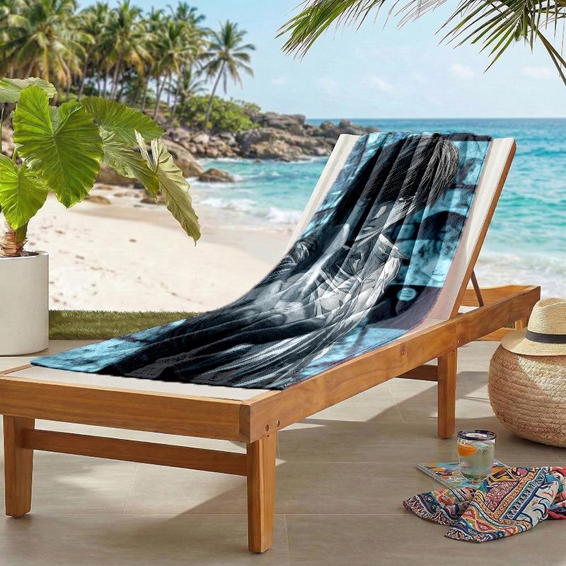 Light Fashion Beach Towel: Ideal for Summer Adventures Soft, absorbent and quick drying suitable for swimming and bathing