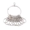 Large Round Hoop Key Organizer Portable Metal Ring Key Holder Management Quick Hanging Keychain Keyring Durable