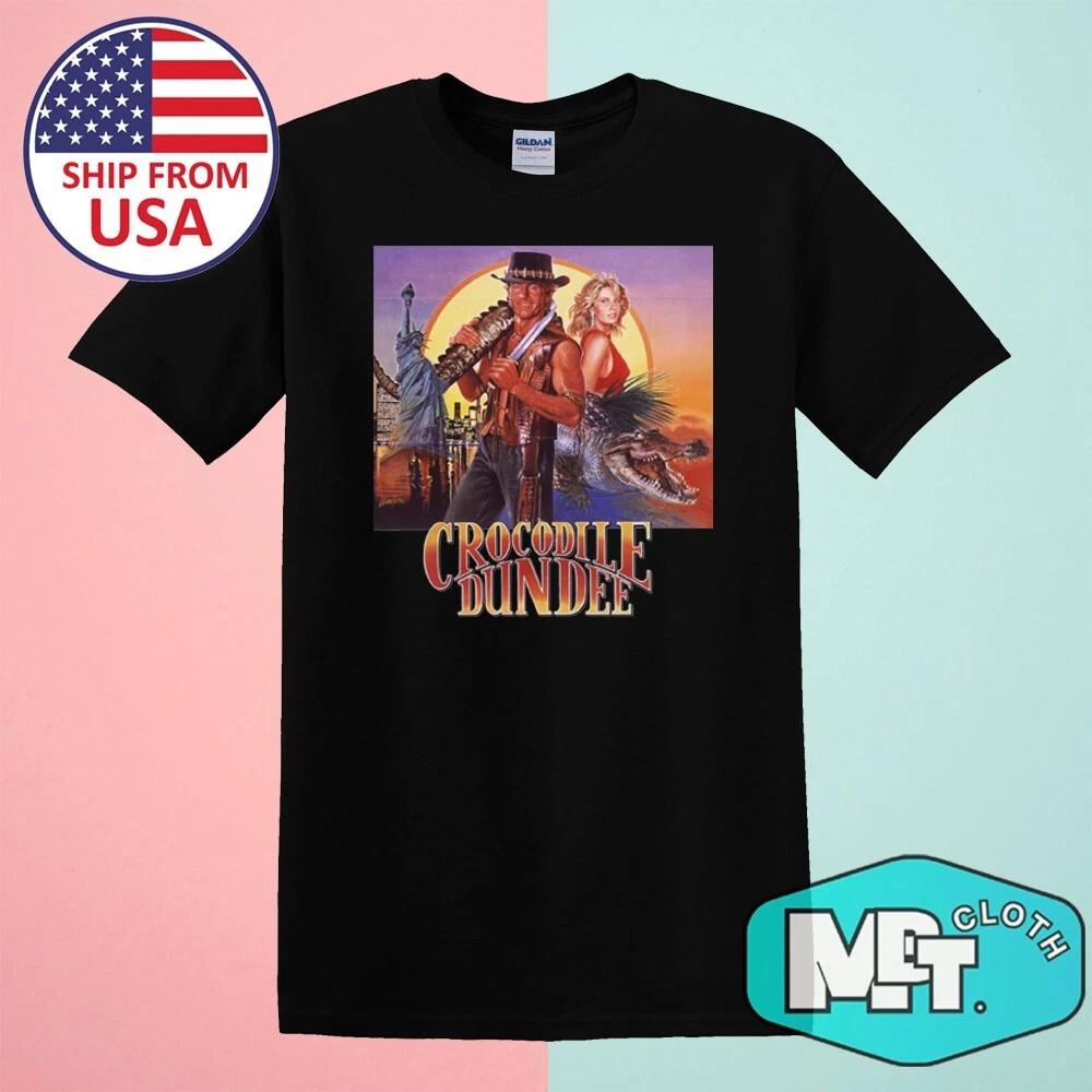 Crocodile Dundee Movie Men s Black Size S-5XL 3XL