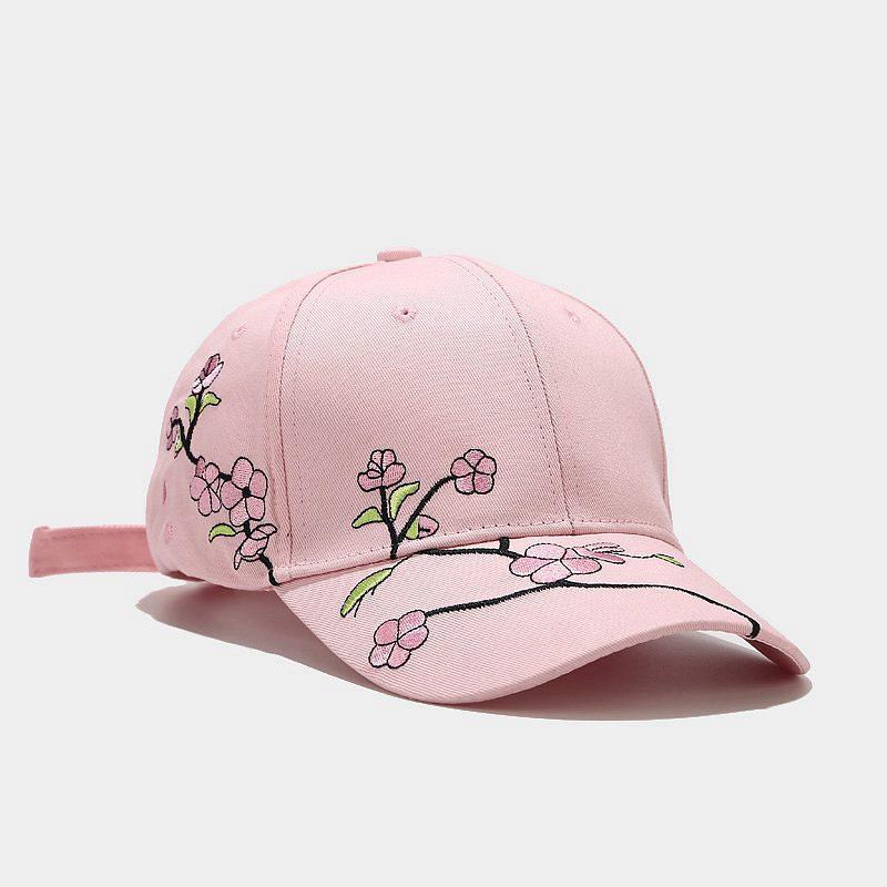 

2026 Fashion Summer Unisex Cotton Outdoor Baseball Cap Plum Embroidery Snapback Travel Sports Hats Men Ladies Sunhats Adjustable