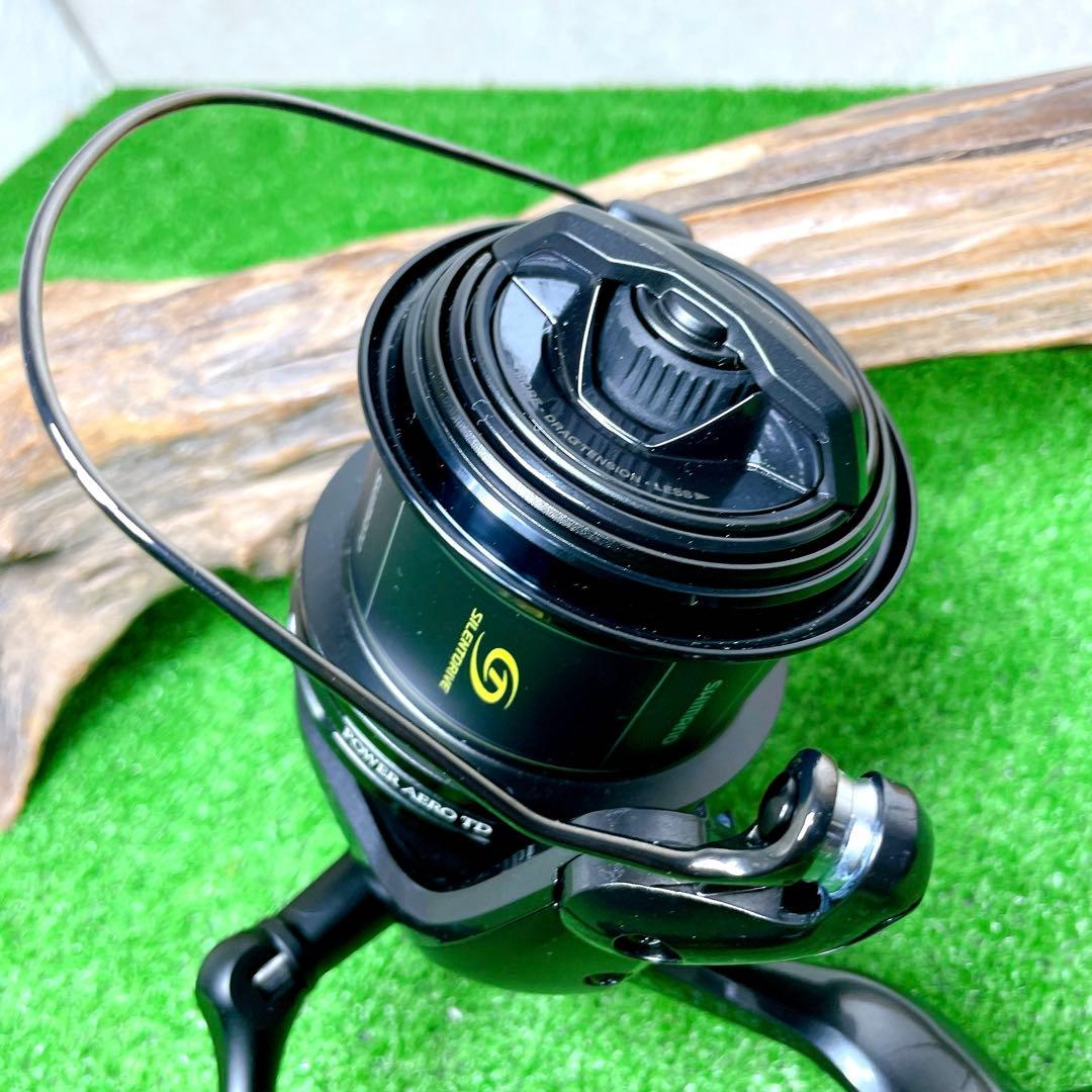 

SHIMANO 23 Power Aero TD Серфовая спиннинговая катушка Дальний заброс Карповая рыбалка чёрный