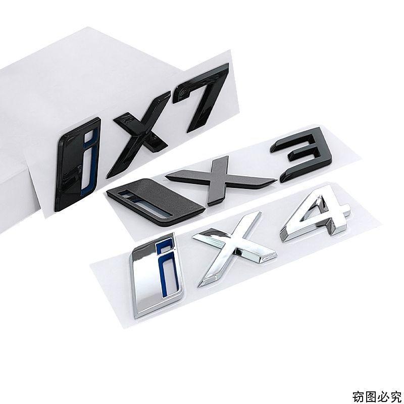 3D ABS Letters Car Rear Trunk Emblem Tailgate Decals