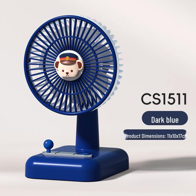 Portable USB Charging Desktop Fan - Cute and Fun for Dorms, Offices, and Students