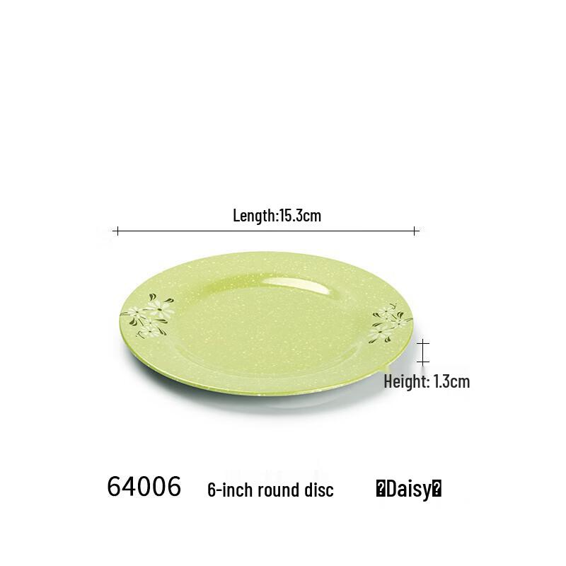 Melamine Shallow Round Dinner Plate