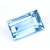 Natural Blue Aquamarine 8.85 Ct Princess Certified Flawless Loose Gemstone