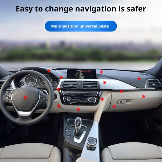 Adhesive Car Phone Holder Mount 360 Degrees Rotary Adjustable Universal Auto Dashboard Cell Phone Mount Stand Car Interior Accessories
