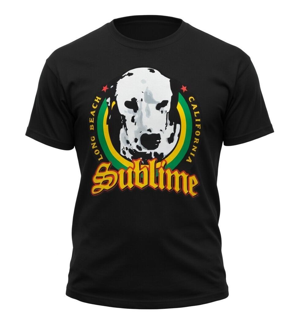 Sublime Lou Dog Mascot Graphic Print T-Shirt S