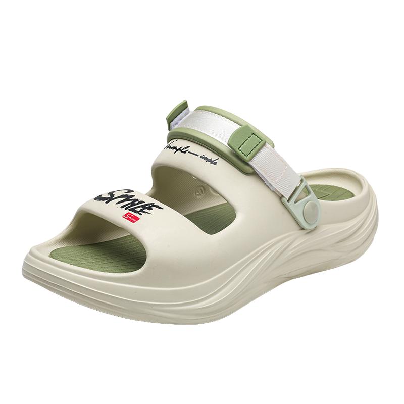 Fashion Men's and Women's New Summer Slippers Anti-slip Wear-resistant Sandals Lovers Thick Sole Beach Sandals Casual Sneakers