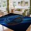 Atalanta FC Design Crystal Velvet Rug Soft Decorative Mat for Bedroom Entrance