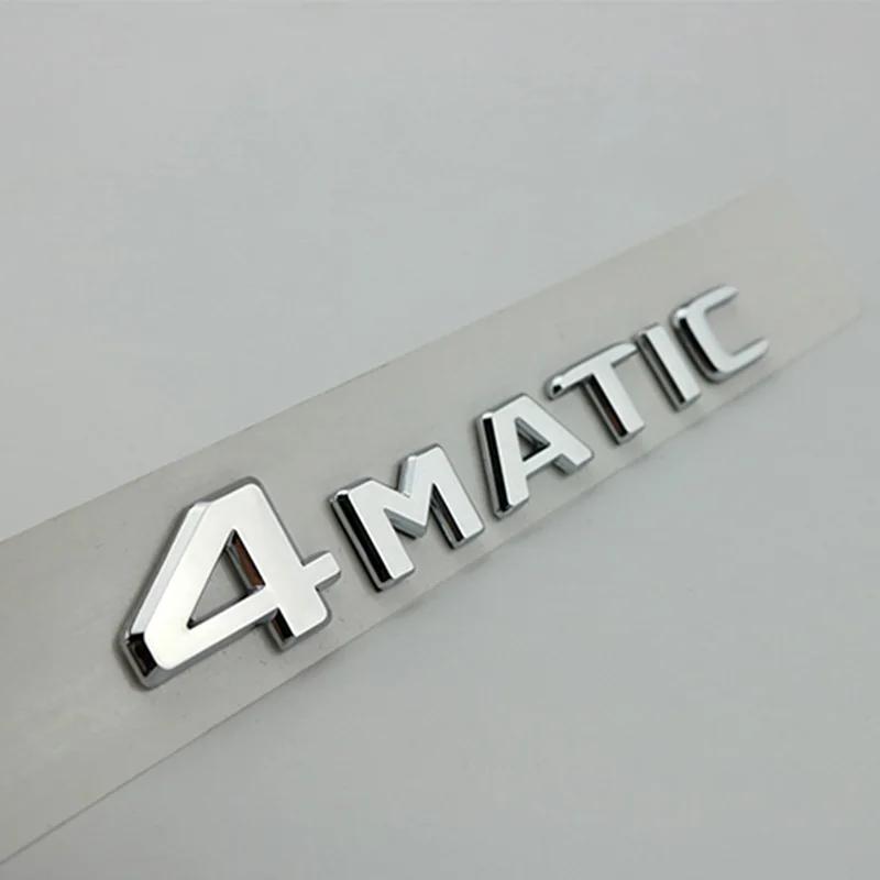 Lettere Cromate 3D in ABS per Emblema Auto Adesivi Logo Mercedes Benz GLS 63 AMG 400 450 500 550 580 X167 X166 Accessori