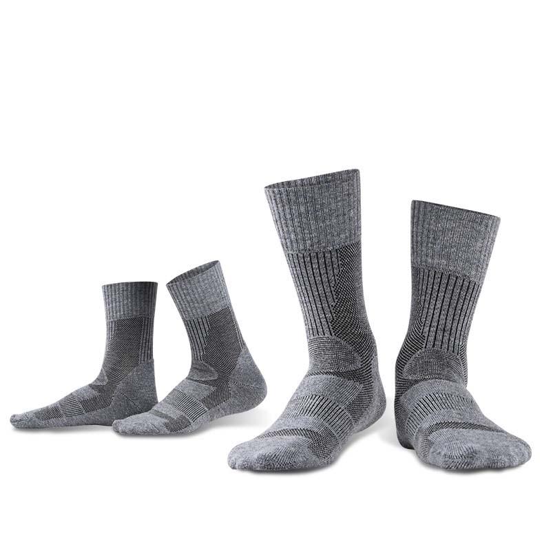 40% Merino Wool Hiking Socks for Men Women Spring Summer Thin Hiking Trekking Skiing Hunting Fishing Seamless Outdoor Sports