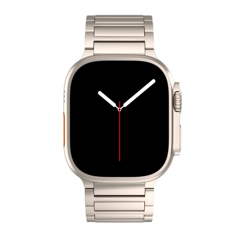 For Apple Watch Ultra 3 2 1 49mm/Series 11 10 46mm/9 8 7 45mm/SE3 SE2 SE 6 5 4 44mm/3 2 1 42mm Metal Butterfly Buckle Watch Band