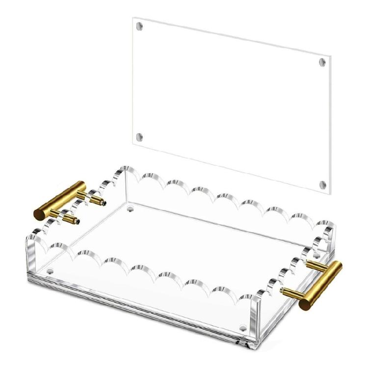 

Present Acrylic Serving Plate With Magnetic Backing Perfect For Showing requests Messages And Decorative Items 1