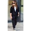 Girls' Velvet Cool Elegant 3 Piece Jacket Set 9068 Mink