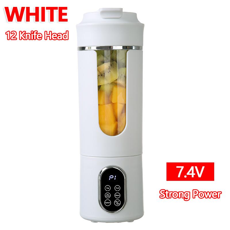 2025 New Wireless Juicer Portable Blender Cup USB Rechargeable for Fruits Ice Crushing Smoothies Home Travel Student Use