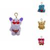 Portachiavi Peluche Mostro Fuggler Denti Grandi Con Imbottitura in Cotone PP Per Bambini e Collezionisti