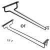 Creative Stemware Wine Glass Hanging Rack with Screws Wall Mount Glass Holde