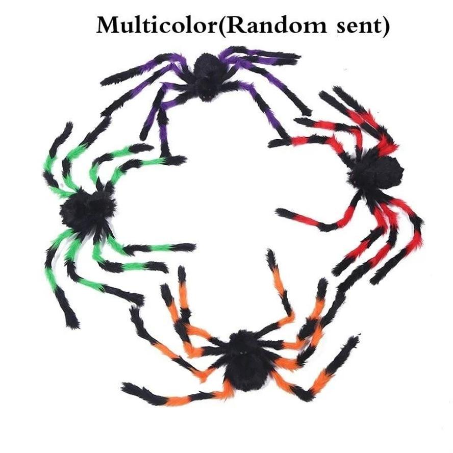 1 Pcs Animal Halloween Decor Super Big Plush Spider For Party Special Halloween Decorations Wholesale