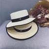Beach Hat Large Brim UV-proof Flat Top Fashion Summer Women Visor Cap for Outdoor