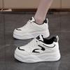 Thick-soled Heightening Board Shoes Women's Spring New Fashion Versatile Casual Shoes Student HXQ