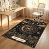 Ethereal Cat Theme Soft Crystal Velvet Rug Custom Name & Text Print Non Slip Floor Rug for Bedroom Living Room