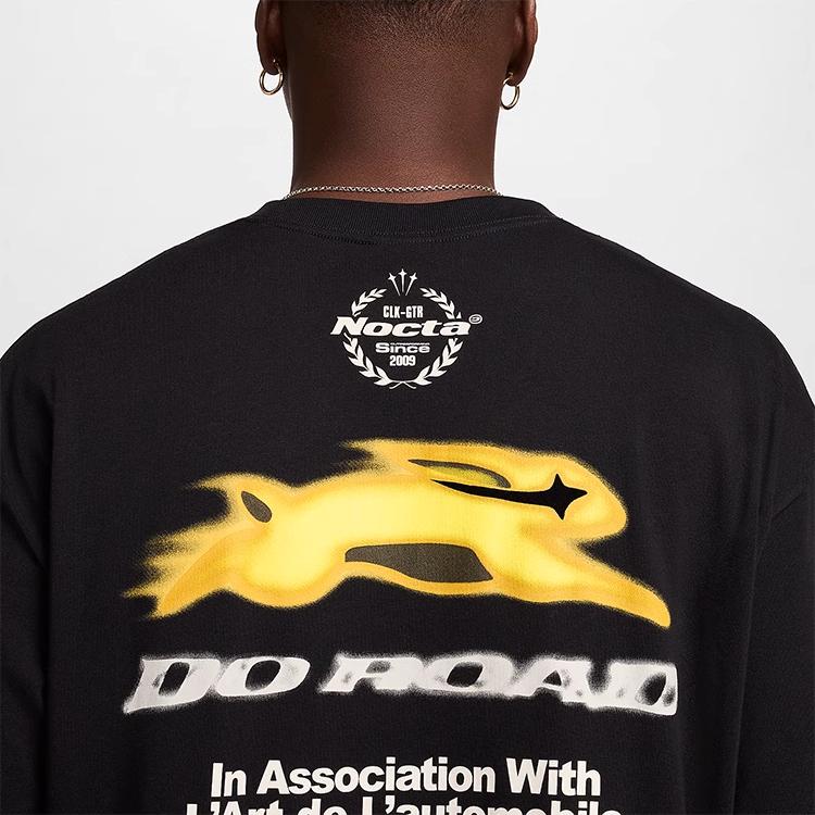 Nike X NOCTA LArt Burrow Tee (Asia Sizing) Black Unisex Streetwear FD2206-010