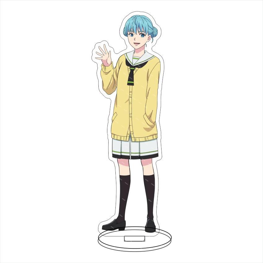 

Anime Kill Blue Acrylic Stand Juzo Ogami Noren Mitsuoka Kotatsu Nekota Cartoon Figure Keychain Fans Christmas Gifts