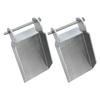 Kit de Soportes de Bisagra para Tapa de Repuesto de Cubierta de Almacenamiento Frontal de Aluminio Para Polaris Sportsman 450 570 850 2015 2016 2017